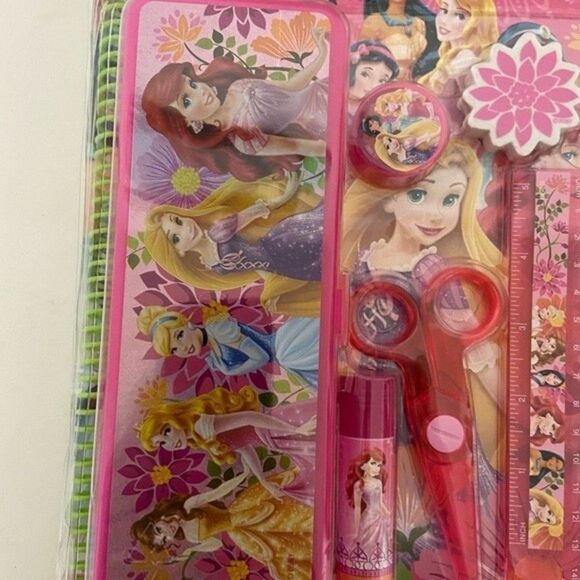 Disney Store Princess Supply Kit 11-Piece Stationary School Set NEW - Picture 6 of 7
